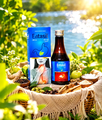 Entasil is Ayurvedic Syrup For Gas And Acidity